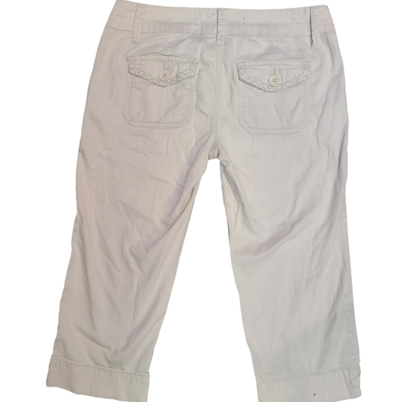 FREESTYLE Revolution cream cropped cuffed trousers 9 - Picture 2 of 6